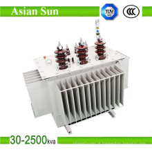 Óleo de isolamento Toroidal 630kVA imerso transformador transformador de distribuição (11KV)